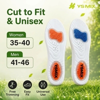 Semelles 4D Cloud en PU, amortissantes et antidérapantes, avec design à haute réactivité, pour chaussures de sport