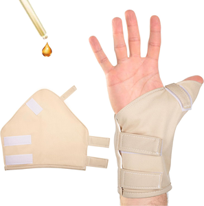 Compresa de aceite de ricino para manos, envoltura reutilizable para muñeca, artritis y túnel carpiano, adecuada para el pulgar. - Product Image 1