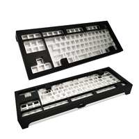 Kit de clavier mécanique OEM personnalisé avec logo, 68 touches, joint d'étanchéité, acier inoxydable/aluminium, usinage CNC, certifié ISO9001 pour l'usinage