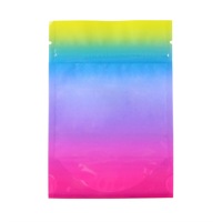 Sacs en mylar à fermeture éclair refermables imprimés au toucher doux 3.5G personnalisés Sac en mylar découpé à l'emporte-pièce