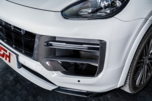 Khung lưới tản nhiệt trước bằng sợi <span class=keywords><strong>carbon</strong></span> Cayenne 9Y0.2 Turbo GT 2024 trở lên, tình trạng mới - Product Image 3