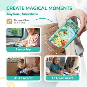 สมุดระบายสีน้ำ Joycat ของเล่นวาดภาพ พิมพ์ลาย ไม่เลอะเทอะ สมุดระบายสีน้ำวิเศษสำหรับเด็ก - Product Image 4