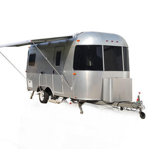Outdoor Road Aluminum Tiny Travel <b>Trailer</b> Kitchen Sleeping Space Mobile Adventure Unit 4 Person FREE SHIPPING - Product Image 3