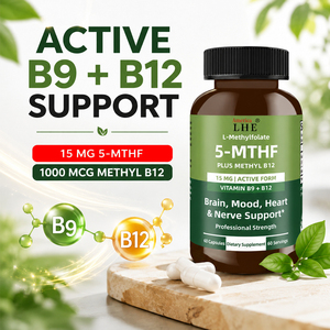 อาหารเสริม 5-MTHF ยี่ห้อ Shecome สูตรเฉพาะ ช่วยเสริมสร้างอารมณ์และสมองสำหรับผู้ใหญ่ วิตามิน 5-MTHF วิตามินบี 9+บี 12 แบบแคปซูล - Product Image 5