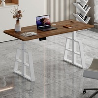 Table élévatrice électrique à moteur simple/double, bureau intelligent pour ordinateur, bureau pour e-sport, bureau à domicile, pieds en métal
