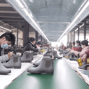 Modis tahan air terakhir chelsea Gumboots terbaik Rubber Ankle High Wellington Boots chelsea Rain Boots produsen - Product Image 3