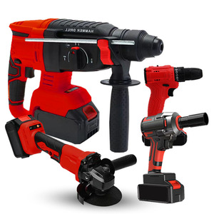 Herramientas Eléctricas CB2004, Juego de Taladro Inalámbrico 4 en 1 de 4.0ah, Llave de Impacto, Sierra Recíproca, 21v - Product Image 3