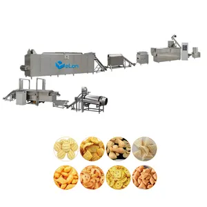 Factory Price Corn Chips Whole Production Line Fried Snack Food Making Machines