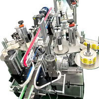 Machine d'étiquetage automatique double face adhésive pour bouteilles de boissons (emballage plastique) 220V 50/60HZ Garantie 1 an