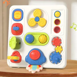 Light Up Musical Autism Children Sensory Toys Busy Board For Toddlers 1-3 Travel Toys Education Toy