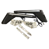 Feux LED de calandre avant compatibles avec Land Cruiser LC200 2021, clignotants, feux de jour ABS