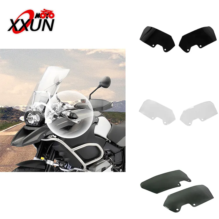 Phụ Kiện Xe Máy XXUN Kính Chắn Gió Tấm Bên Tấm Chắn Gió Kính Chắn Gió Mở Rộng Cho BMW R1200GS Adventure 2006-2013