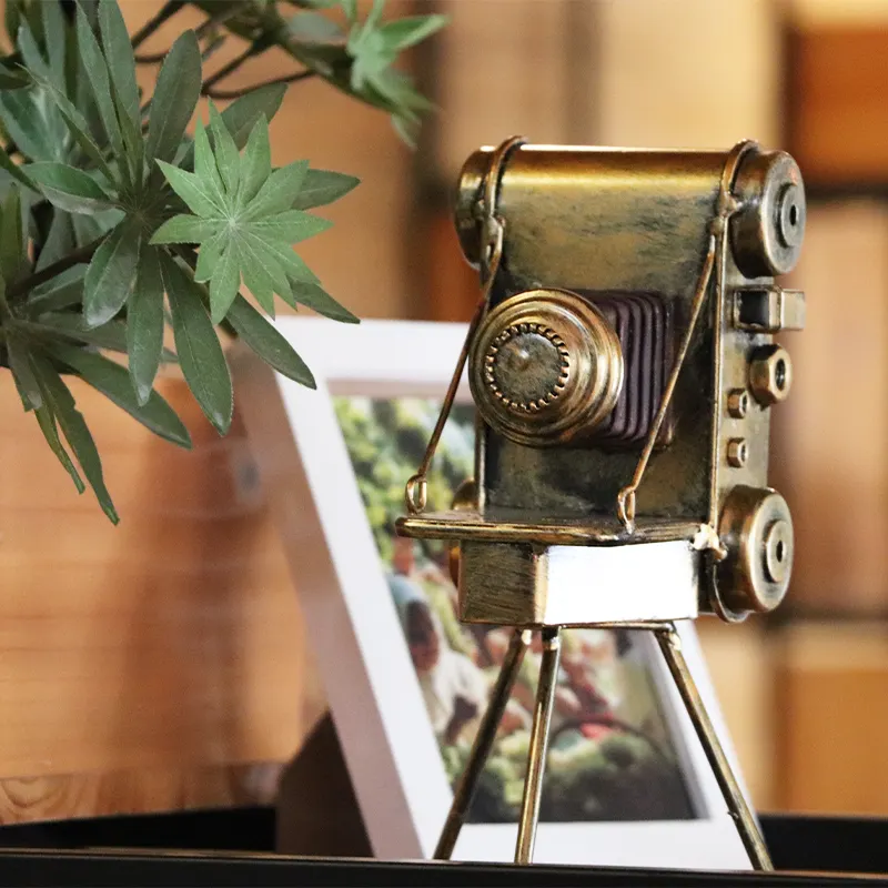 Vintage Camera Modeldecoratie Geschenken Unieke Handwerkproducten Huwelijksgeschenken Voor Gasten