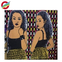 Tissu Ankara Coton Pagne Africain Véritable Imprimé Wax Design Ghana