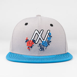 Casquette de baseball ajustée en laine mélangée brodée à 6 panneaux, personnalisable OEM/ODM, TCAP Chine - Product Image 2