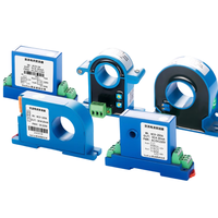 Vente directe d'usine 4 20ma rs485 transmetteur de courant hall cc capteur de courant industriel 0-300AC capteur de courant 0-10v