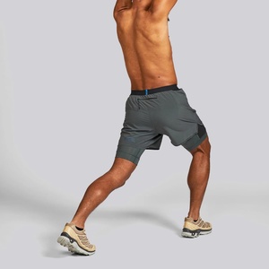 Pantalones Deportivos Negros de 4 Pulgadas para Mujer, Malla Negra 2 en 1, Camuflaje, Talla Grande, Pantalones Deportivos de Cintura Alta para Mujer, Shorts para Correr para Hombre - Product Image 3