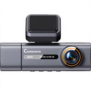 Caméra embarquée 4G WiFi 4K à triple objectif, écran tactile IPS 3,2 pouces, vision nocturne Starlight, ADAS, capteur G, moniteur de stationnement, DVR de voiture avant/arrière 24H - Product Image 2