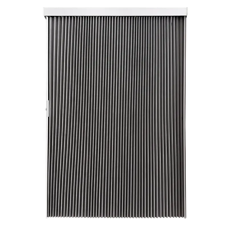 Interior Decorative 100% Polyester Blackout Vertical Honeycomb Blinds Cellular Shades Vertical Sliding Door