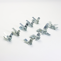 Pinces de bouclier EMC réglables Clip zingué en acier à ressort pour barre omnibus 10*3mm