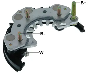 Выпрямитель для генератора, GA1760, HITACHI: L170G23203, L170G23202, L170G2320, Rectificador