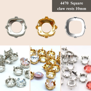 Mô hình kim cương giả pha lê Swarovski đích thực 4470 móng vuốt-Bộ NHỌN-áo lưng-Được <span class=keywords><strong>s</strong></span>ản xuất cho ngành công nghiệp trang trí túi - Product Image 2