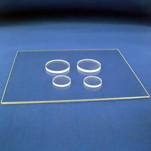 Verre de caméra simple circulaire plat bleu réfléchissant AR en cristal de quartz saphir haute transparence avec revêtement AR 24 mm - Product Image 3