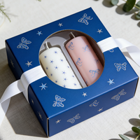 Quadratische Farbverlauf-Form Moderne Aromatherapie-Kerze Oster-Geschenk Natürliches Sojawachs Handgemacht Umweltfreundlich Langbrennend Schlafzimmer