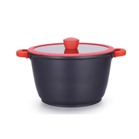 Ensemble de poêle à frire de fabricant professionnel Ensembles d'ustensiles de cuisine en aluminium à revêtement antiadhésif avec poignée détachable