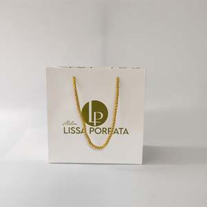 Sac cadeau de luxe KM, petit format, emballage personnalisé, sac en papier avec impression de logo, sacs de boutique en carton - Product Image 2