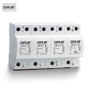Cuaje obv10 T1 Class I GDT Surge arrester 4P cực 50kA bảo vệ quá áp cho lớp chống sét I bảo vệ tăng - Product Image 6