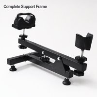 Support de tir réglable sur mesure en métal, stable, accessoire de chasse, banc de tir portable et durable, NOUVEAU en aluminium