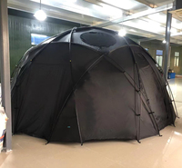 Tente demi-boule pour pique-nique de groupe, Camping, tente d'extérieur, fabricant personnalisé, grande famille, tente hémisphère