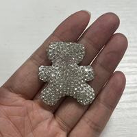 Accessoires de décoration Kawaii Bling de luxe avec diamants, nœuds, cœurs, papillons et motifs de lèvres pour coques de téléphone, coques d'iPad, scrapbooking et loisirs créatifs DIY