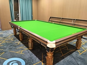 Mesa de Billar de Madera Maciza de Lujo con Piedra Azul, Mesa de Snooker China - Exclusiva Mesa de Billar Heyball de Madera Maciza, Mesa de Billar de Madera Maciza S - Product Image 6