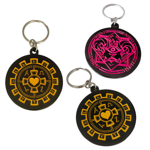 Las Vegas Keychain - Double Sided 3D Metal Key Ring With Landmark Casino Design