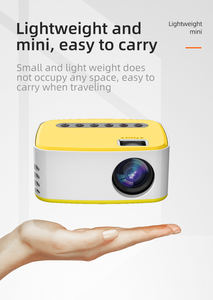 Miniproyector Lcd T20 Smart 1080P, conexión inalámbrica para compartir pantalla, interfaz <span class=keywords><strong>Usb</strong></span>, reproductor multimedia - Product Image 3