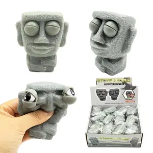 Anti Stress Fidget Speelgoed 3d Squishy Handen Knijpen Rock Man Decompressie Speelgoed