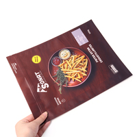 Sachet d'emballage personnalisé pour frites, scellé sur trois côtés, avec fermeture éclair, en plastique de qualité alimentaire, haute barrière, pour produits alimentaires