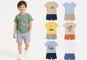 Lotes de Ropa Infantil al por Mayor, Surtido Aleatorio de Conjuntos de Verano para Bebés y Niños Pequeños - Product Image 4