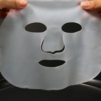OEM Masque facial bio-cellulose en cristal Masque en feuille de noix de coco pour peaux sèches, nez, réparation, rajeunissement et raffermissement