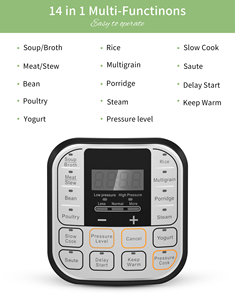 <span class=keywords><strong>2025</strong></span> Thép Không Gỉ Thông Minh Nồi Áp Suất Điện 5/6 L Mini Đa Chức Năng Nồi Cơm Điện Với Đo Cup Cho Hộ Gia Đình Sử Dụng - Product Image 5