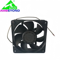 Ventilateur axial DC 12038 étanche IP68, anti-poussière, 12V, à faibles vibrations, pour armoire publicitaire extérieure et équipement de charge