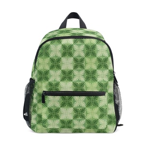 Sac à dos imperméable pour tout-petits et enfants, motif Ulu vert hawaïen, design personnalisé, pour la rentrée scolaire, sacs d'école pour filles - Product Image 1
