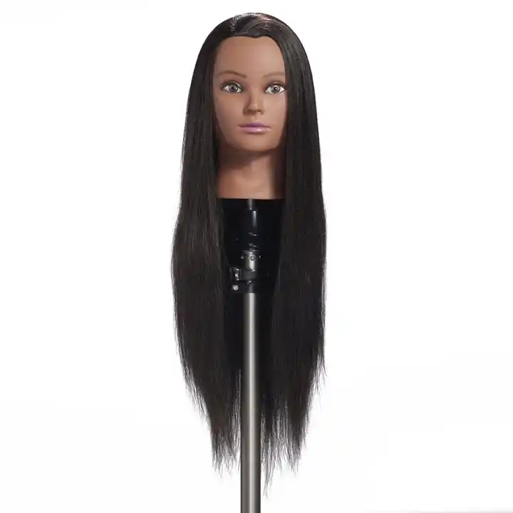 mysure mannequin head with human hair