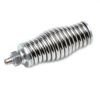 Matériel de mise en mémoire tampon pour mines de sécurité 6mm/7mm/8mm Ressort en spirale Base à ressort robuste pour mât de drapeau LED de sécurité