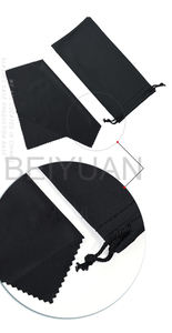 מיקרו סיבי סיטונאי מיקרופייבר מנקה משקפיים אופטיים משקפי מצלמה לן משקפי שמש/משקפיים ניקוי מנקה בד וכיס - Product Image 6