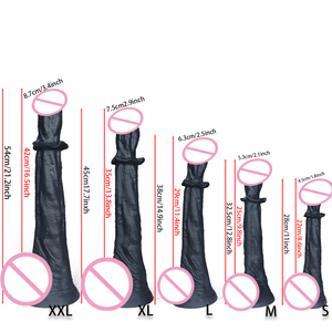 Dildo Mostruoso Irregolare YAQU Giocattolo Fantasy Forma Speciale Texture Realistica Novità per Adulti - Product Image 5