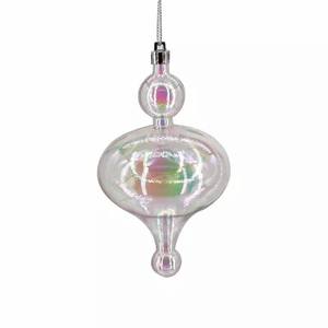 Modische Quecksilber-Klarglas-PET hängende Ball-Ornamente ungewöhnliche Weihnachtsbaum-Dekoration für den Ramadan - Product Image 1