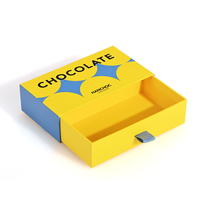 Boîte de chocolat recyclable faite à la main de luxe design personnalisé Ramadan boîte à cadeau en carton boîte à truffes en chocolat avec logo